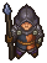 Mercenary with a pike