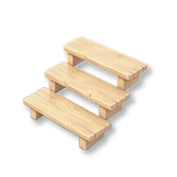 Floating Stairs - Pine