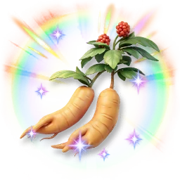 Colorful Shining Ginseng