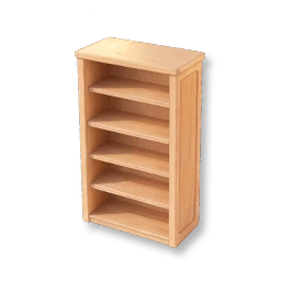 Wooden Bookcase - Oak