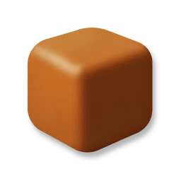 Building Block - Light Caramel Brown