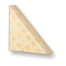 Starburst - Warm Apricot Sloped Wall - Right