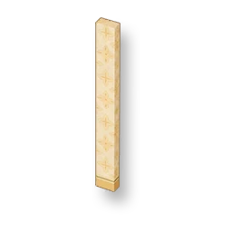 Starburst - Warm Apricot Narrow Wall