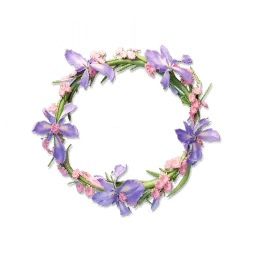 Iris Wreath I