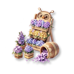Puffby Flower Trellis