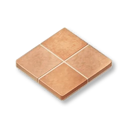 Square Tile - Terracotta