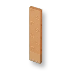 Pale Grain - Warm Brown Tall Wall