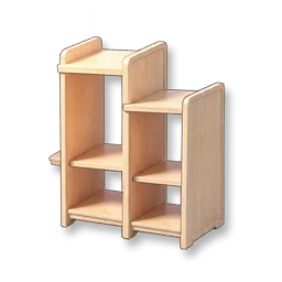 Wooden Display Cabinet - Maple