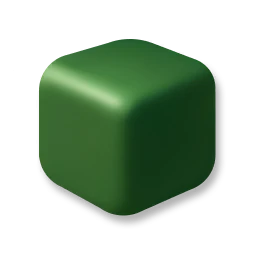 Building Block - Dark Green