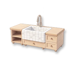 Timber & Table - Vanity Cabinet