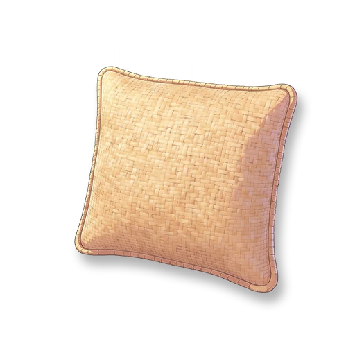 Square Pillow - Latte